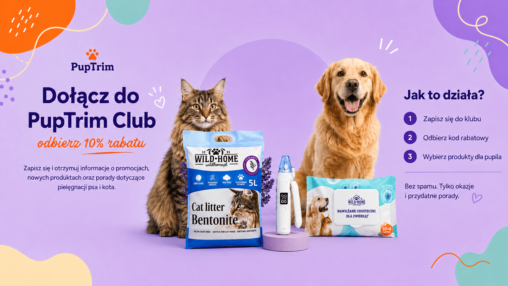 Dołącz do PupTrim Club i odbierz 10% rabatu