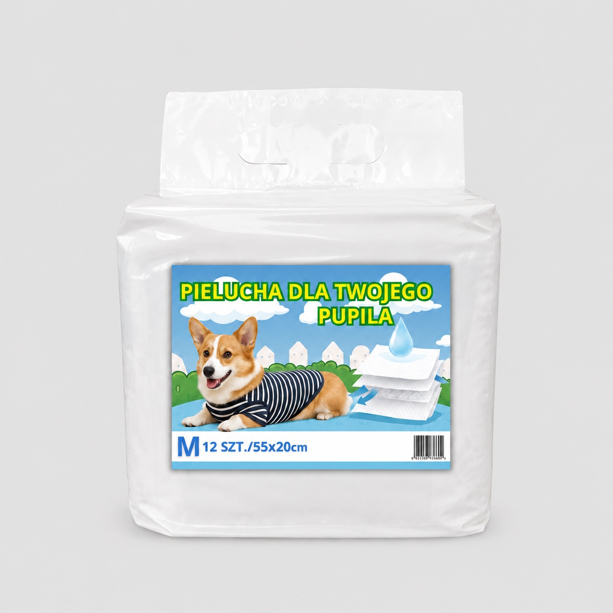 Pieluchy dla psa WildHome DryPaws Boy w rozmiarze M