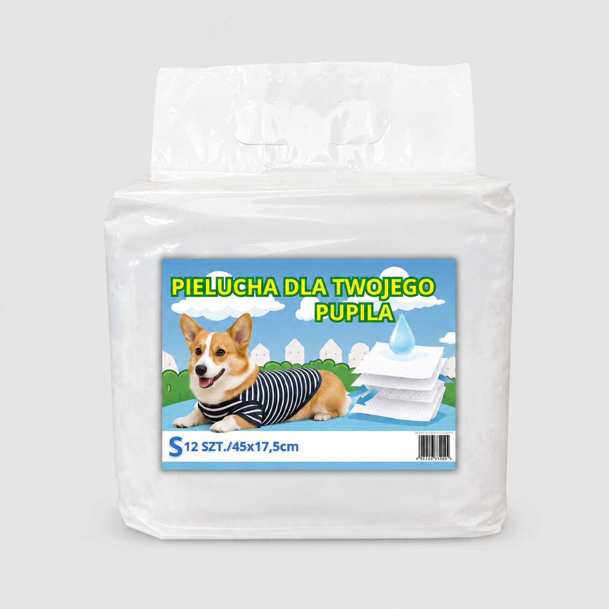 Pieluchy dla psa WildHome DryPaws Boy w rozmiarze S